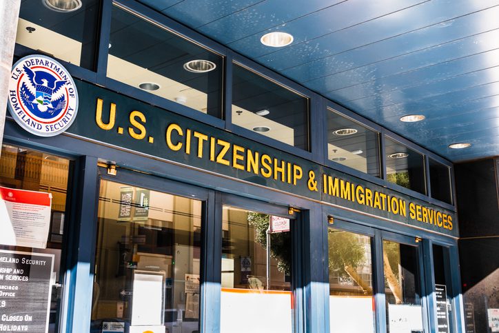 U.S. Citizenship and Immigration Services (USCIS) office located in downtown San Francisco